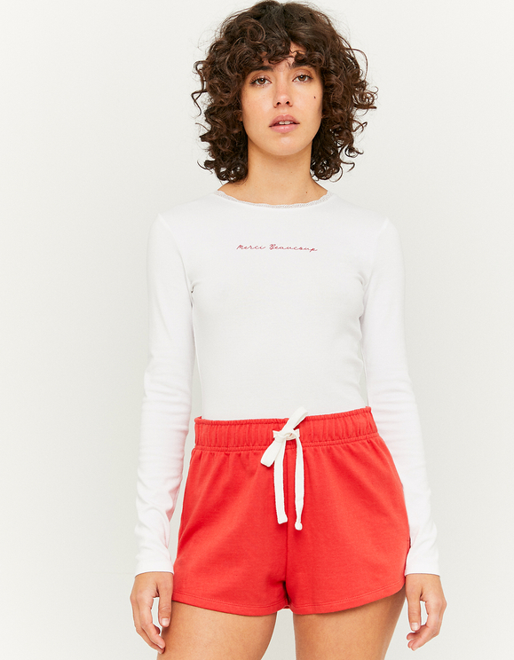Red Sweat Shorts | TALLY WEiJL Online Shop