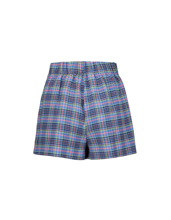 Neon Karierter Skort Mit Falten Tally Weijl Online Shop