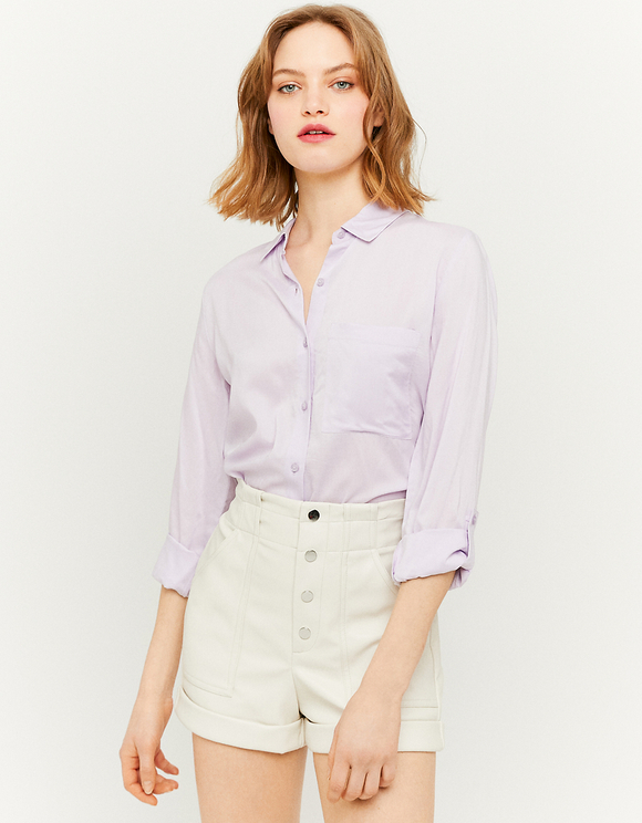 Pantaloncini Bianchi in Similpelle a Vita Alta | TALLY WEiJL Online Shop