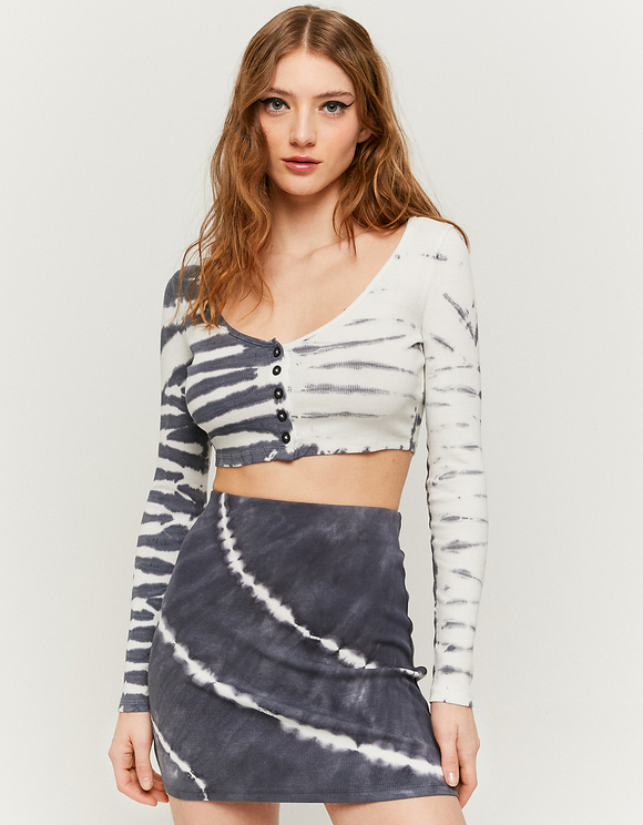 Tie Dye Mini Skirt | TALLY WEiJL Online 