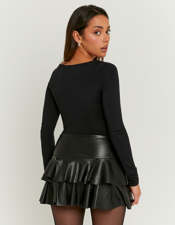 Jupe noire stretch fendue comme neuve taille 36 marque S de Style - Vêtements