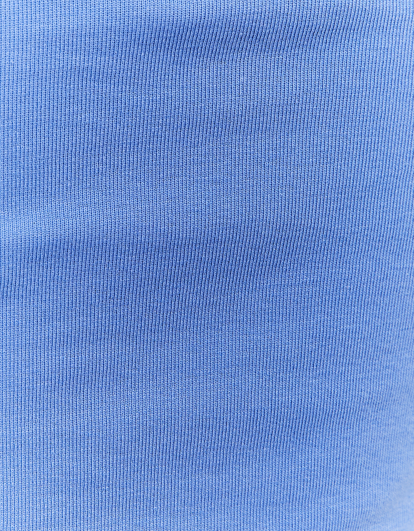 Μπλε Fancy Detail Crop Top