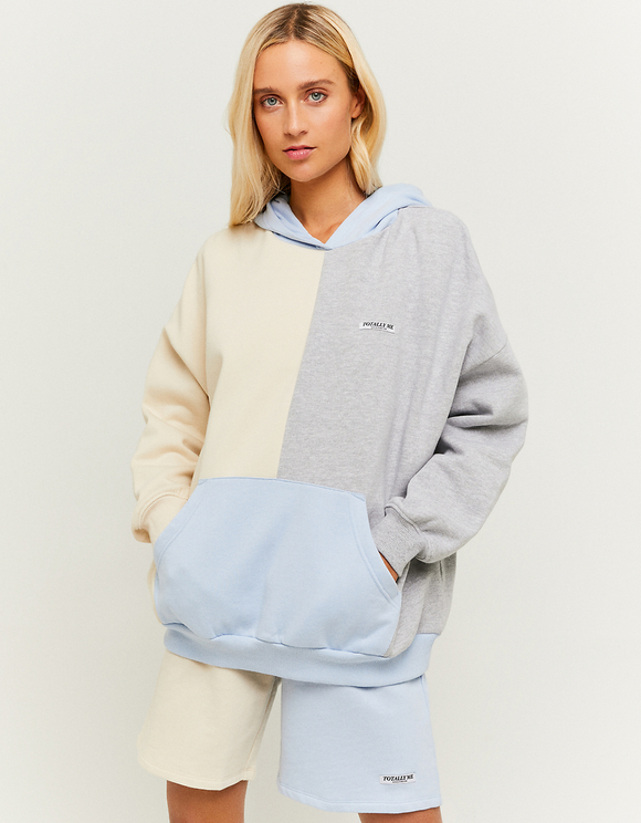 Felpa con Cappuccio Colorblock | TALLY WEiJL Online Shop