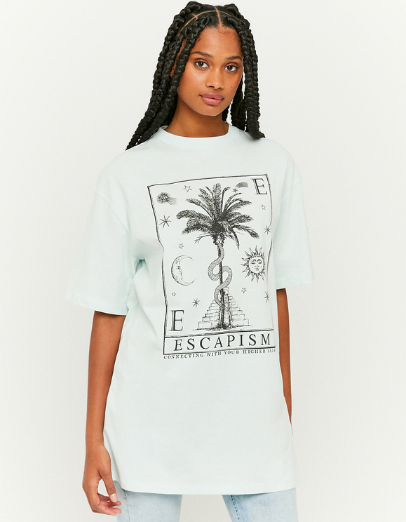 T-Shirt Oversize Imprimé | TALLY WEiJL 
