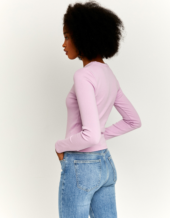 Pink Basic Top | TALLY WEiJL Online Shop