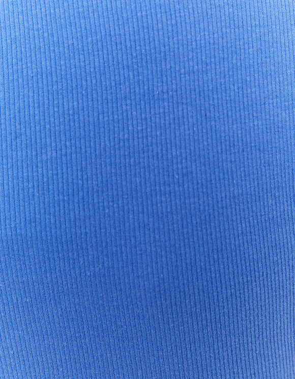Μπλε Buttoned Crop Top