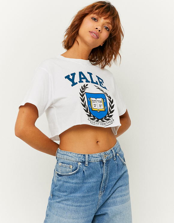 Cropped Printed T-Shirt | TALLY WEiJL Online Shop