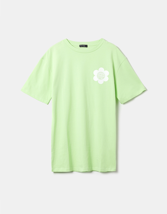 Maglietta Verde Fantasia a Maniche Corte | TALLY WEiJL Online Shop
