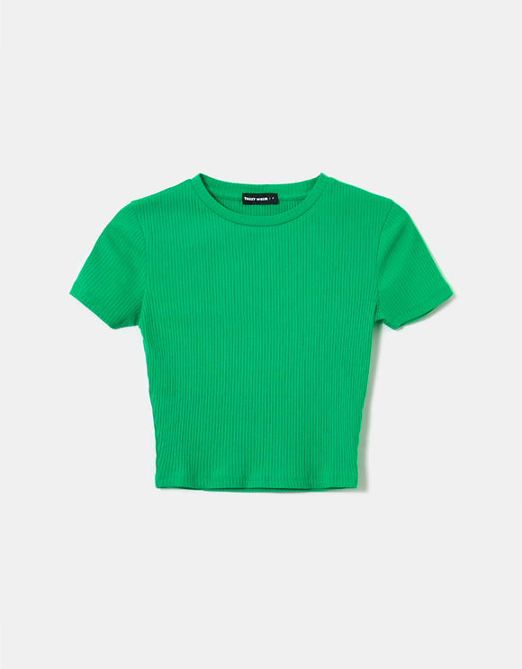 T-Shirt Court Vert