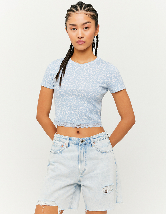 Printed Basic T-Shirt | TALLY WEiJL 