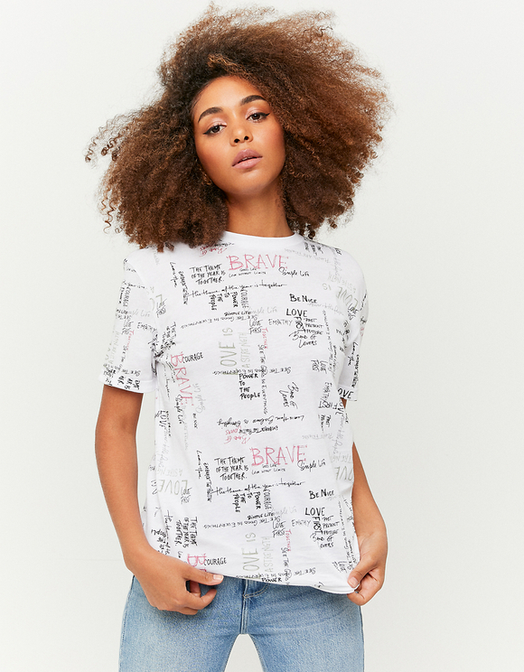 T-Shirt Basique Imprimé