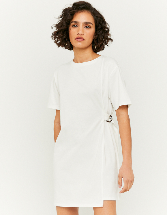 T Shirt Dress With Belt Tally Weijl Online Shop 