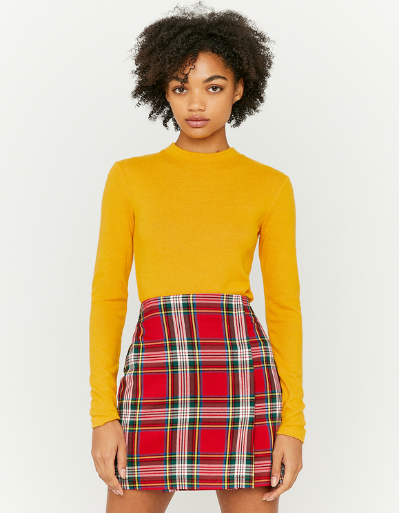 yellow full sleeves top