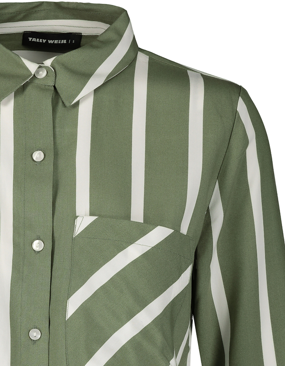 Camicetta a Righe con Nodo