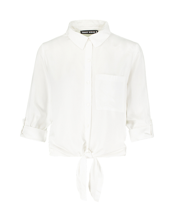 Camicetta Bianca con Nodo