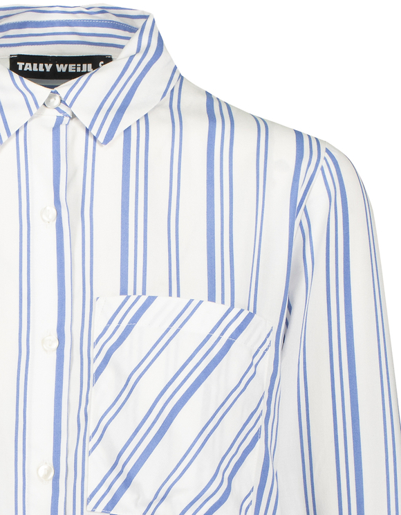 Camicetta a Righe con Nodo