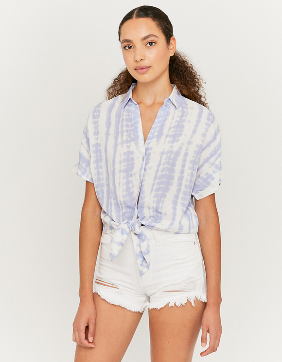 Chemise Tie Dye Nouée | TALLY WEiJL Online Shop