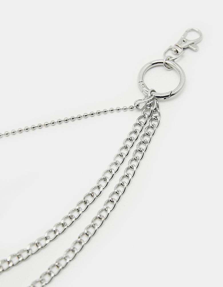 TALLY WEiJL, Silbener Kette-Gürtel for Women