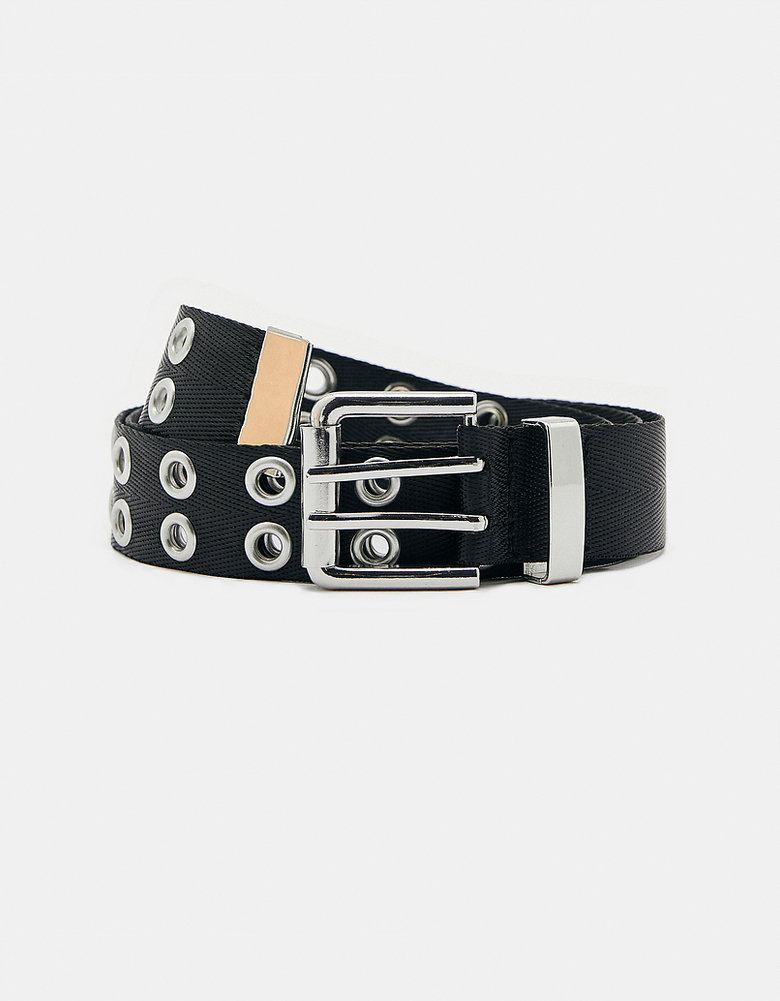 TALLY WEiJL, Cintura Nera con Borchie Piatte for Women