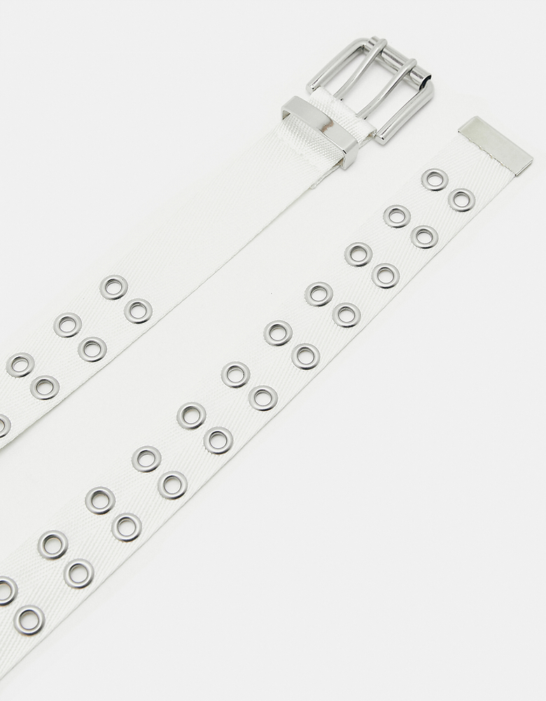 TALLY WEiJL, Weißer Gürtel mit Ösen for Women