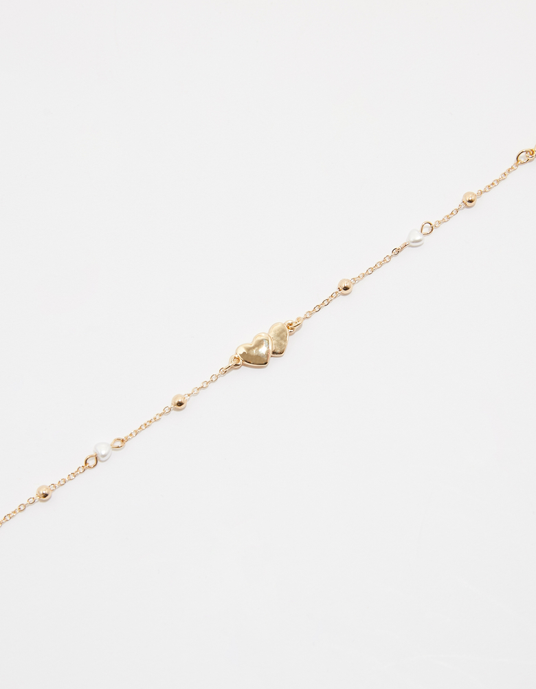 Bracelet Doré avec Cœur | TALLY WEiJL