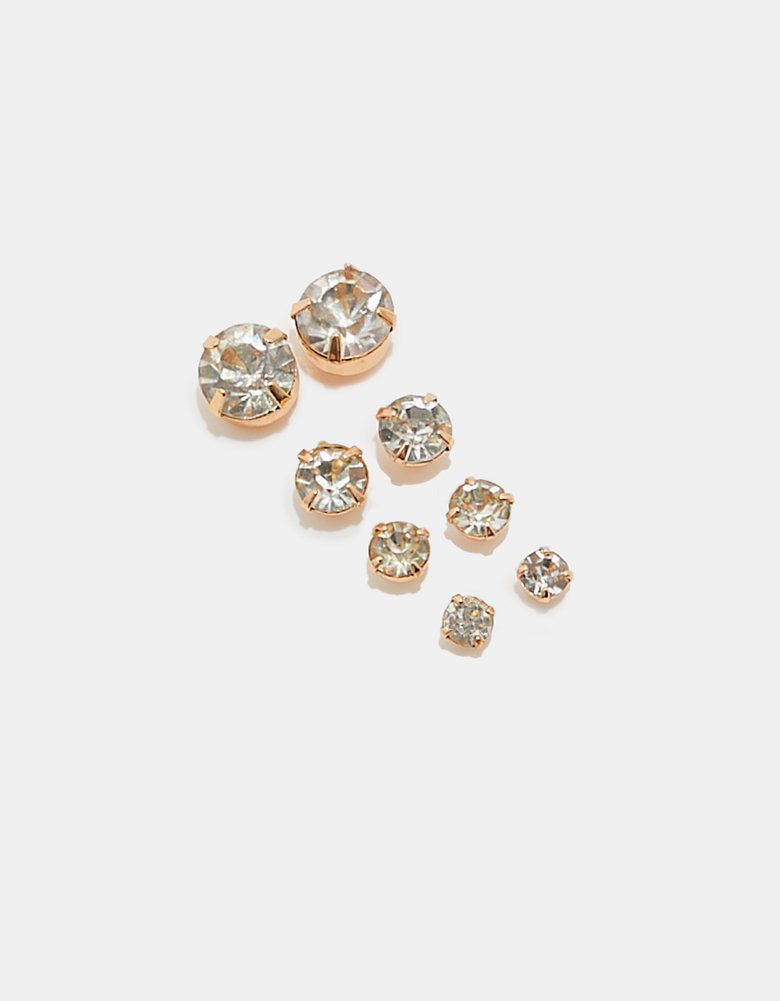 TALLY WEiJL, 4-er Set Strassohrringe for Women