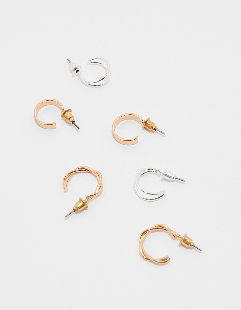 TALLY WEiJL, 3-er Set Creolen for Women