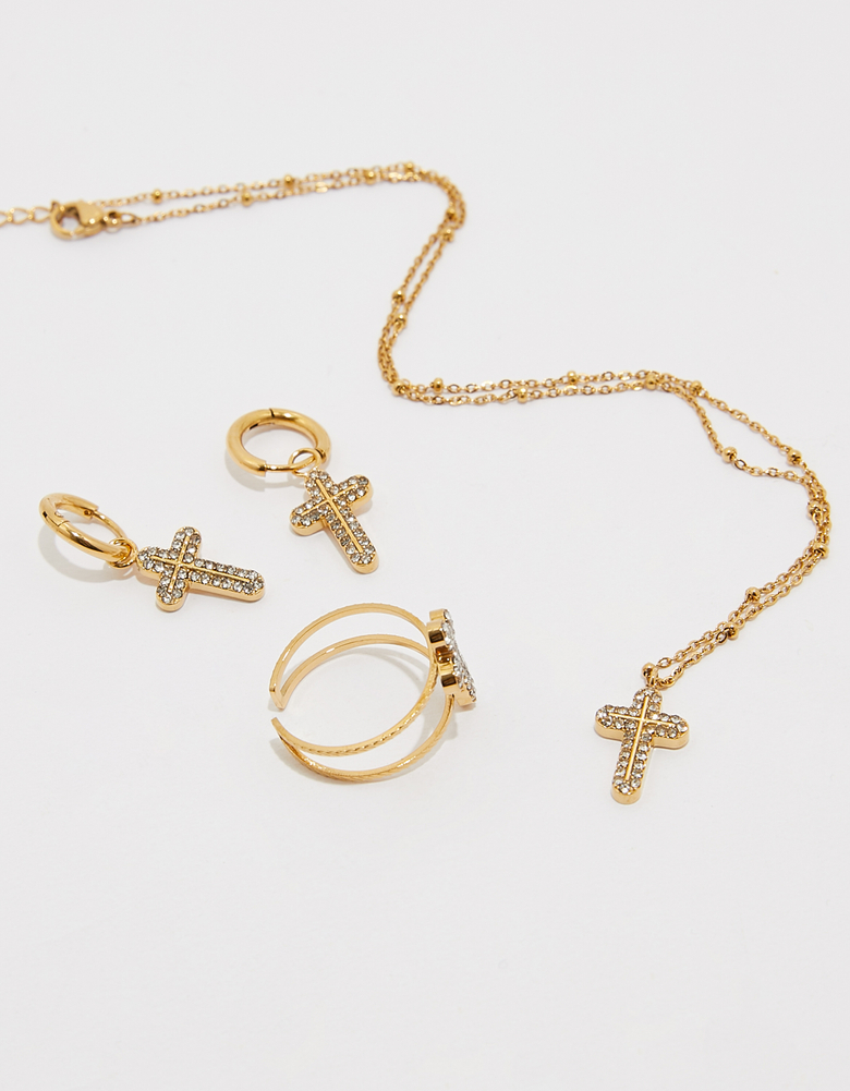 TALLY WEiJL, Parure Boucles d'Oreilles, Collier et Bague for Women