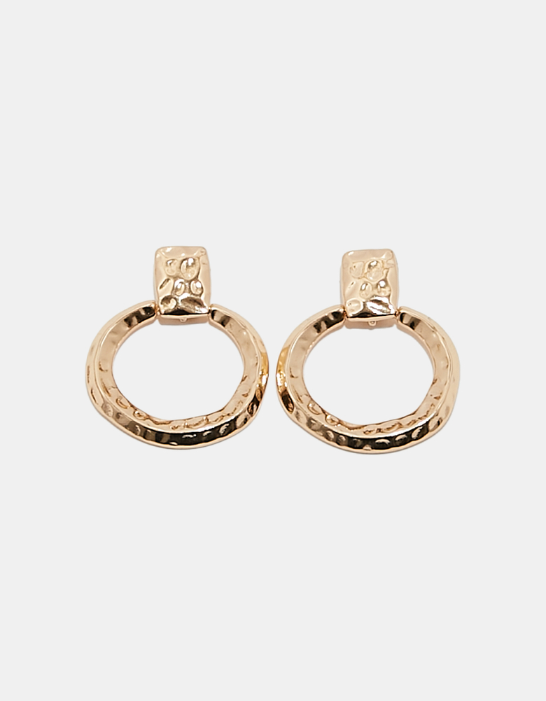 TALLY WEiJL, Goldene Creolen mit Textur for Women