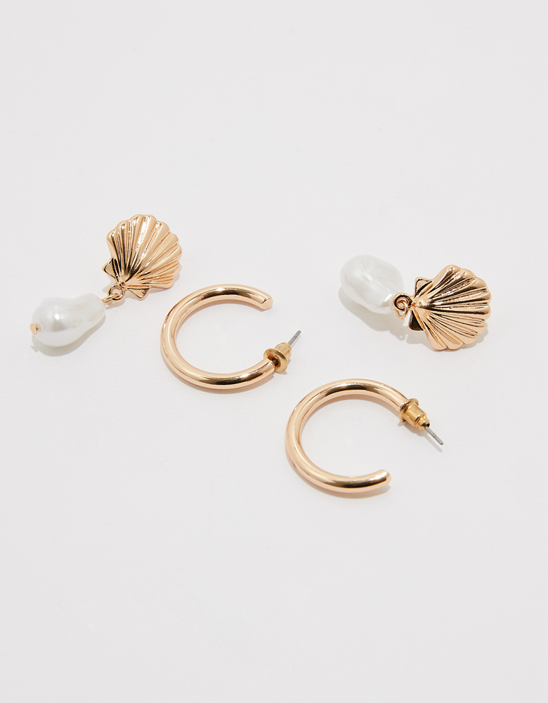 Lot de 2 Paires de Boucles d'Oreilles | TALLY WEiJL