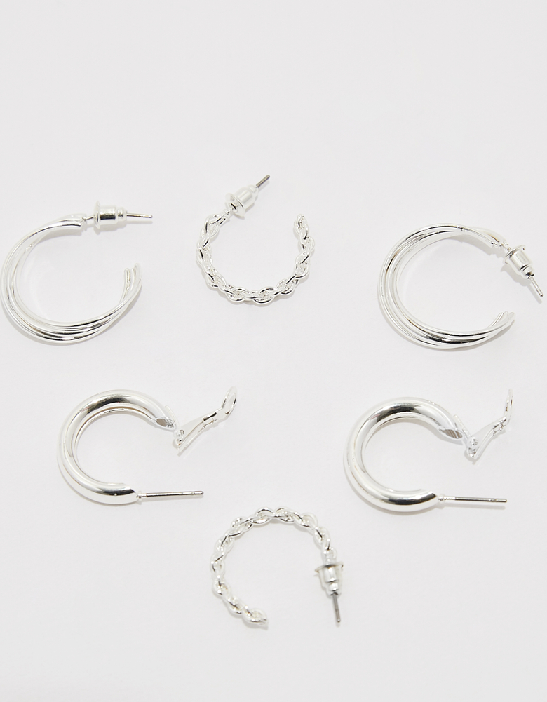 TALLY WEiJL, 3-er Set Creolen for Women