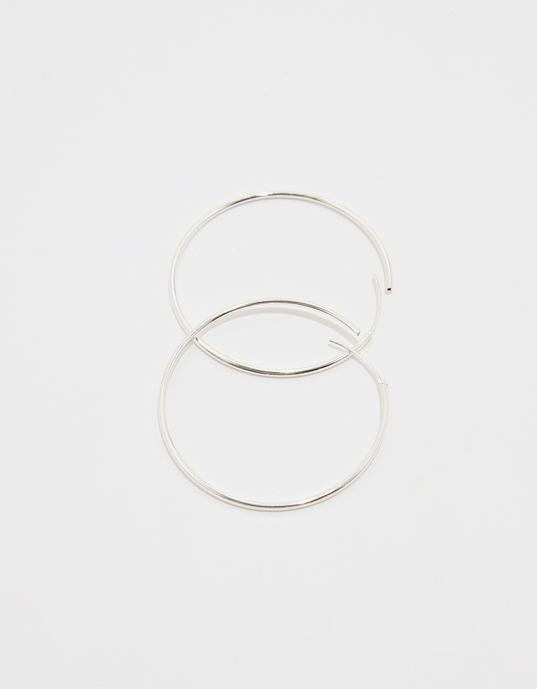 Orecchini a cerchio piccoli argento | TALLY WEiJL