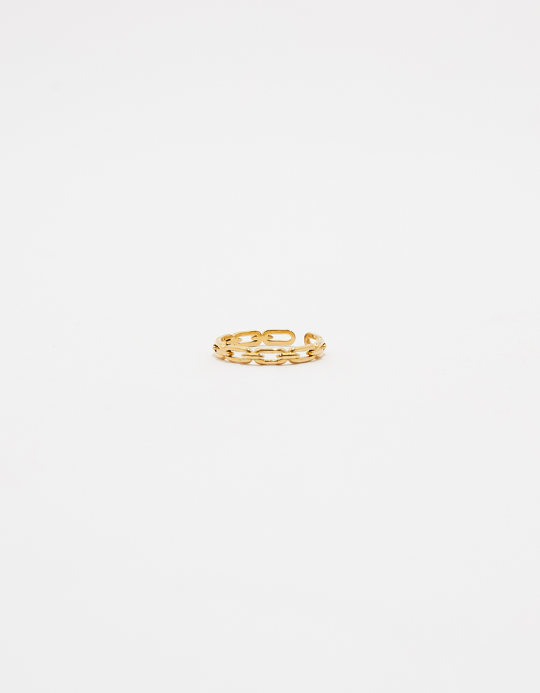 Bague Chaîne Dorée | TALLY WEiJL