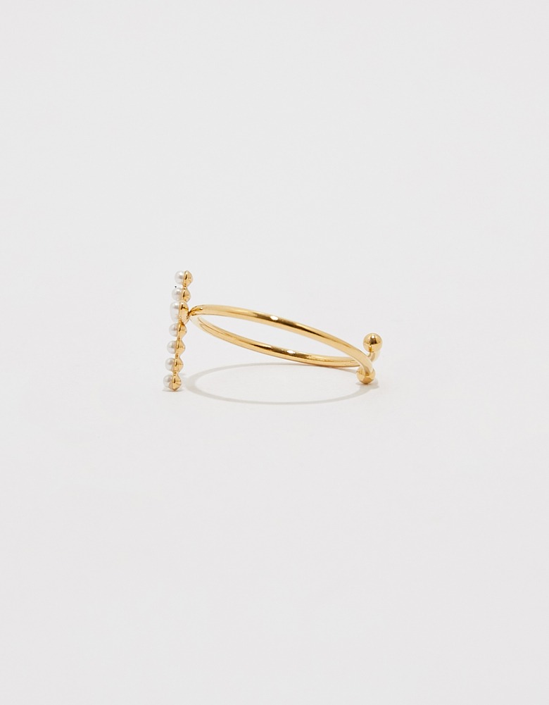 TALLY WEiJL, Bague Croix avec Strass for Women