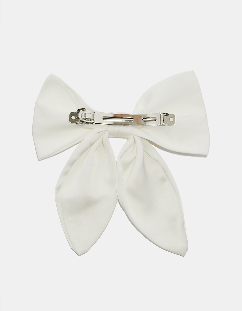Barrette Blanche en forme de Nœud | TALLY WEiJL