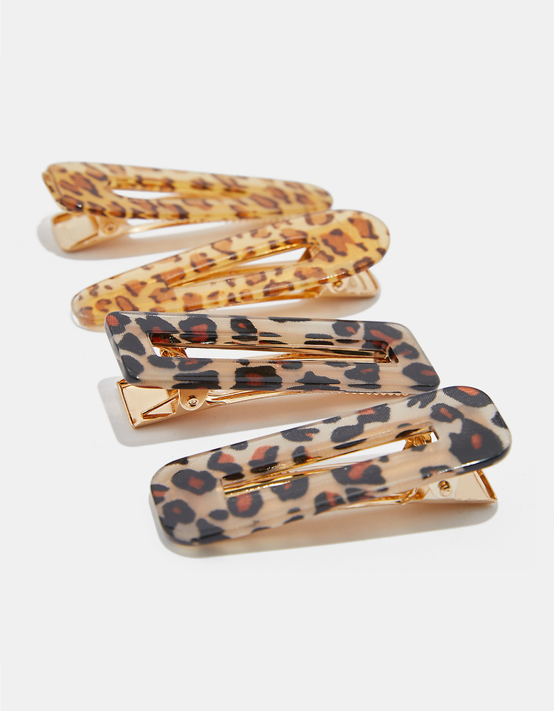 Animal Print Hair Clips | TALLY WEiJL