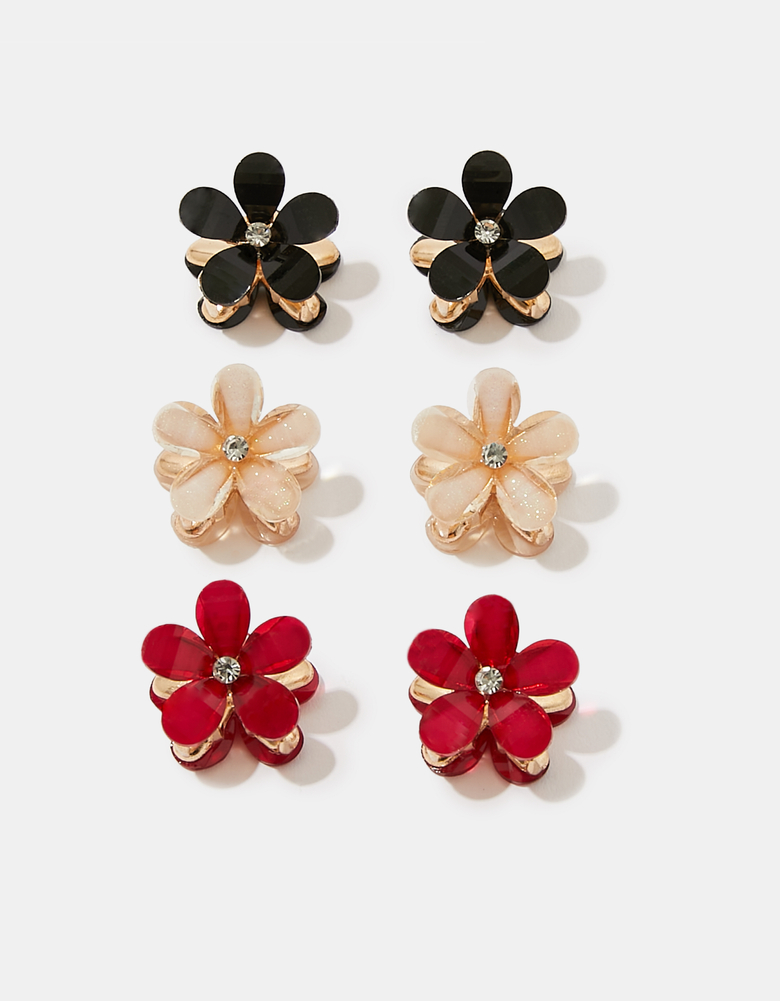 TALLY WEiJL, Set di 3 Fermagli per Capelli a Fiore for Women