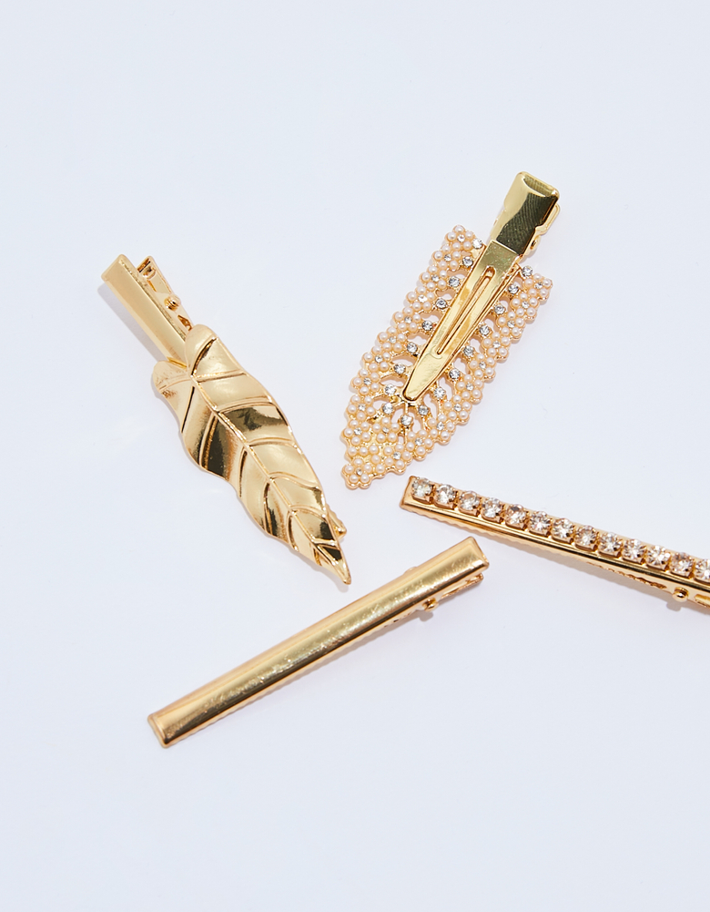 TALLY WEiJL, Set 4 forcine con strass for Women