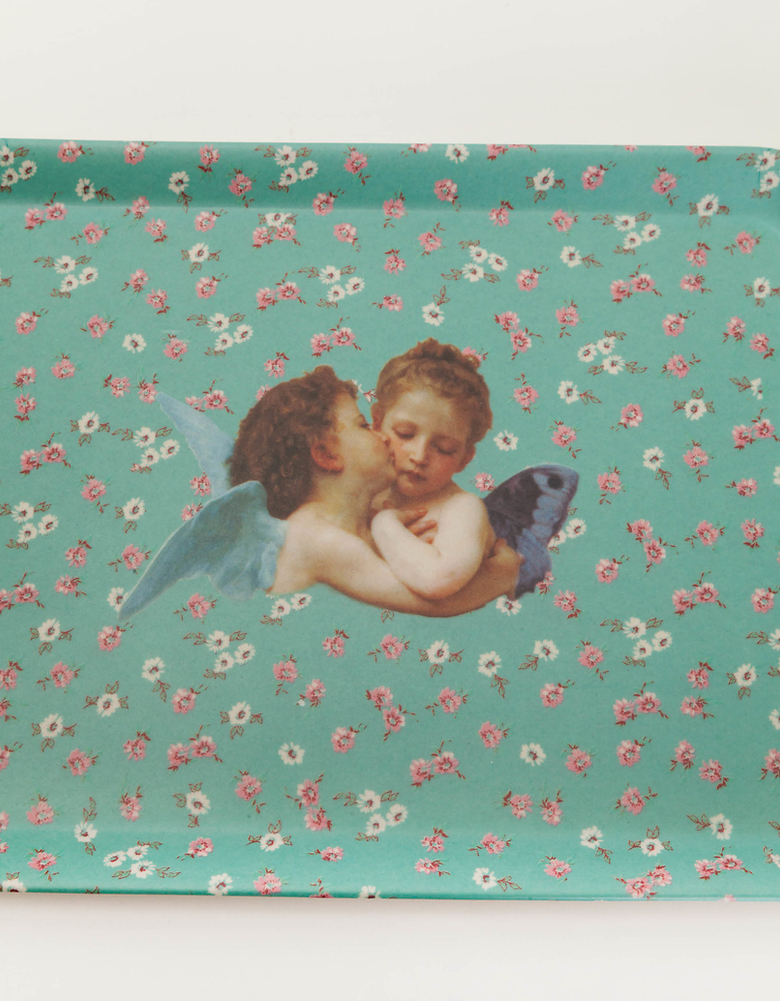 TALLY WEiJL, Plateau en Bambou Motif Ange for Women