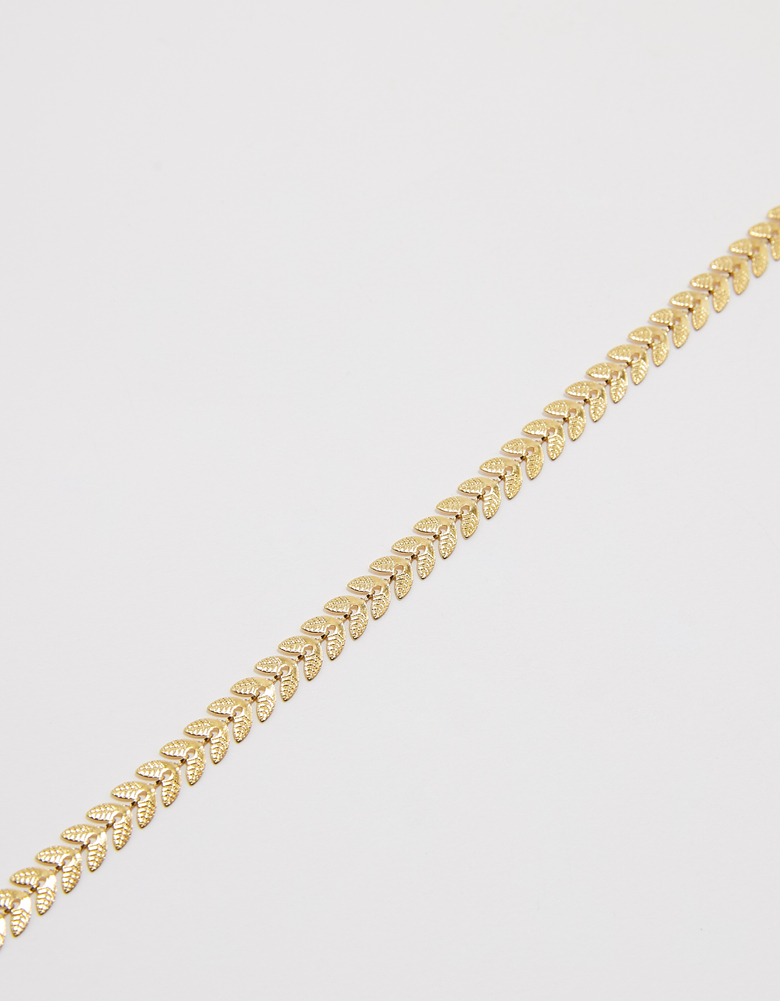 TALLY WEiJL, Goldene Ketten-Fusskette for Women