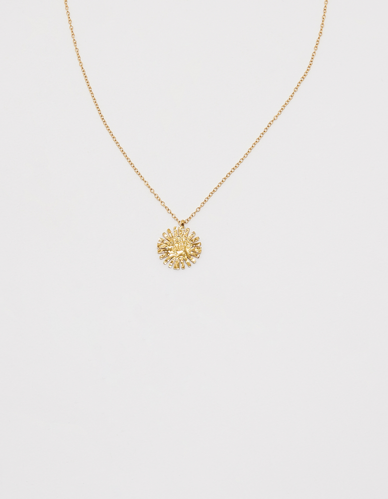 TALLY WEiJL, Golden Long Necklace with Stars for Women