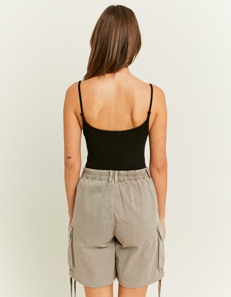 Black Basic Bodysuit | TALLY WEiJL