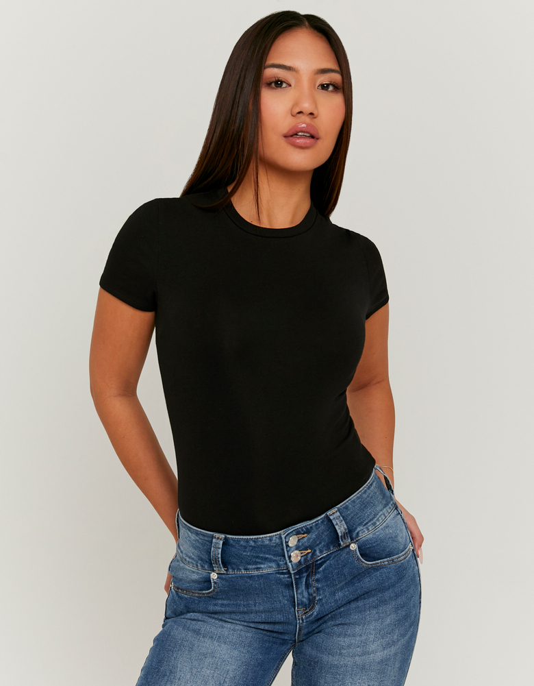 TALLY WEiJL, Body noir manche courte for Women