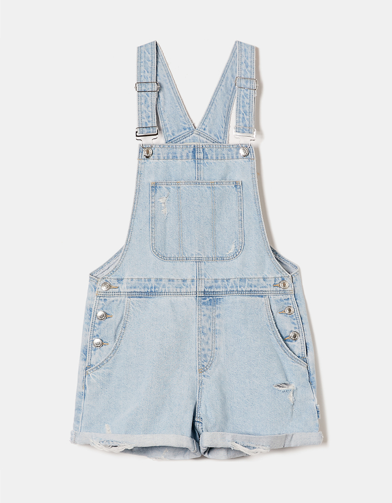 Mini Denim-Latzhosen | TALLY WEiJL