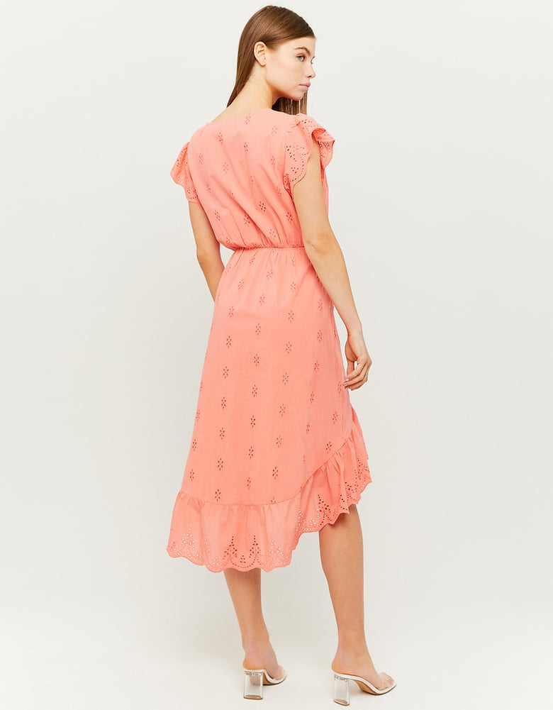 TALLY WEiJL, Robe Longue Froncée Brodée for Women