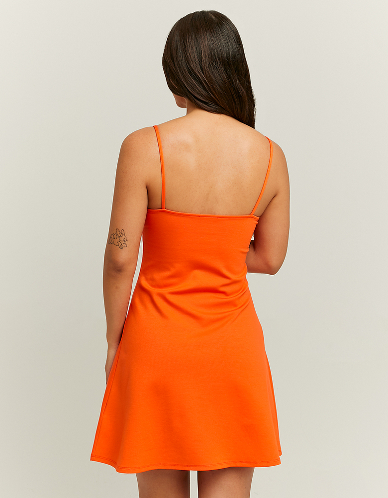 TALLY WEiJL, Orange Sleeveless Mini Dress for Women