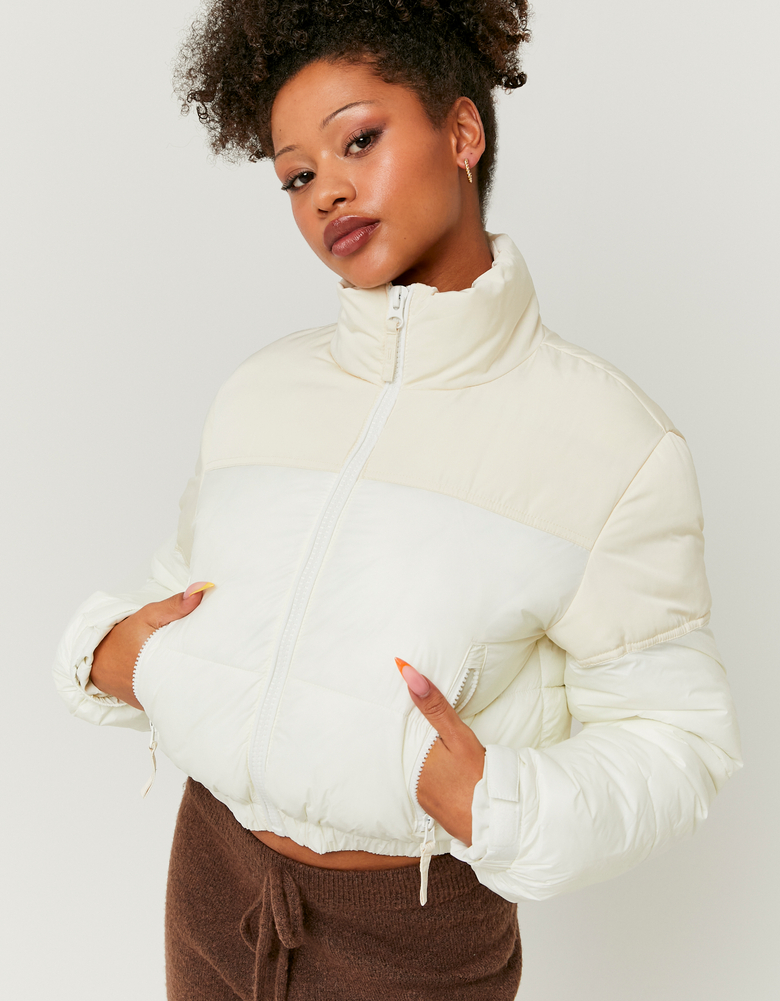 Colour Block Padded Jacket | TALLY WEiJL