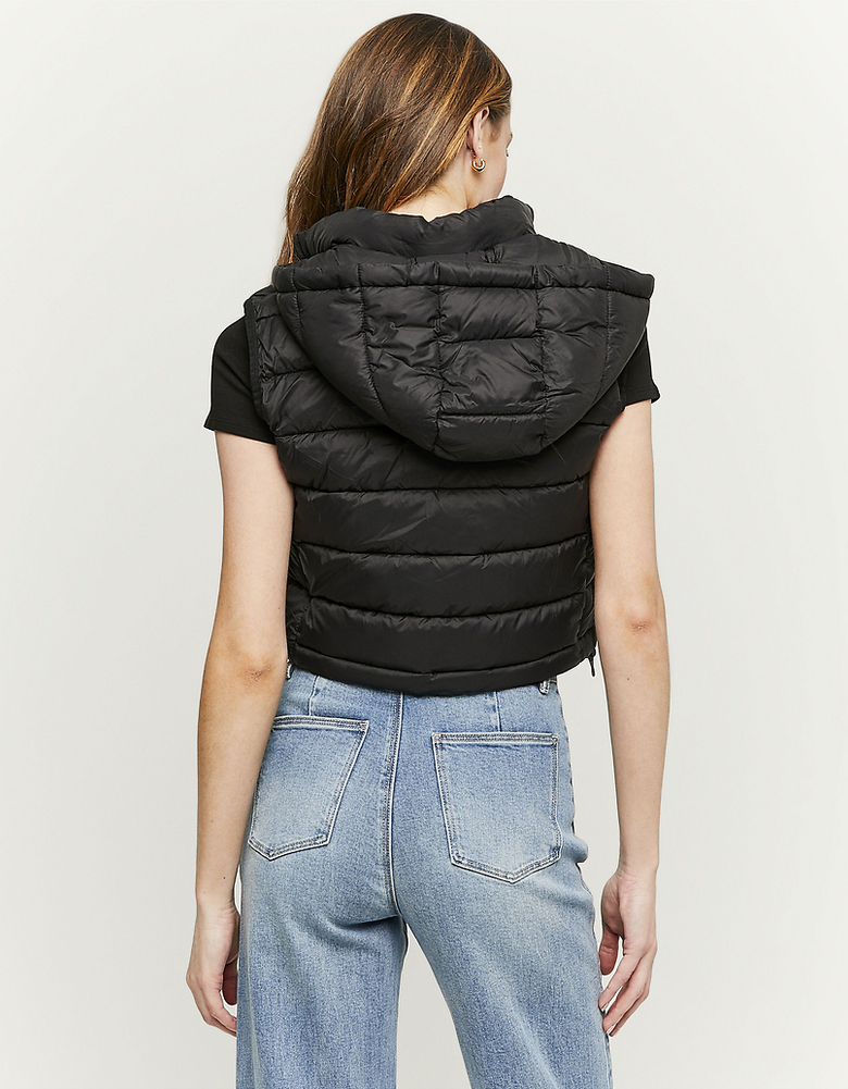 TALLY WEiJL, Schwarze ärmellose Steppjacke for Women