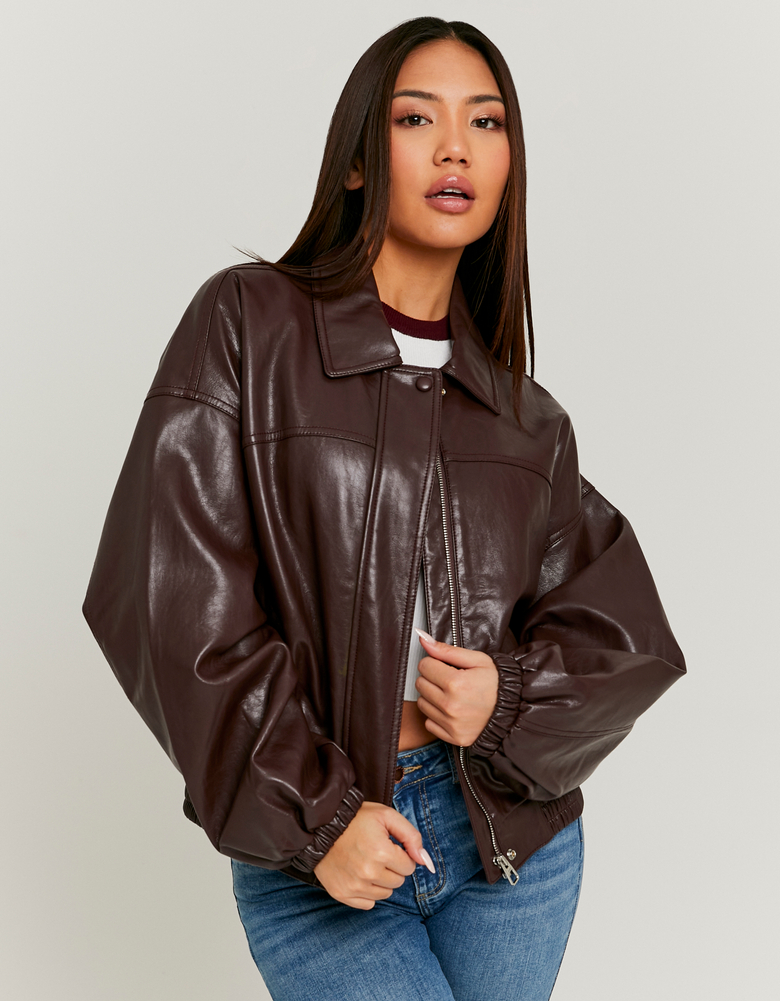 TALLY WEiJL, Giacca oversize borgogna for Women