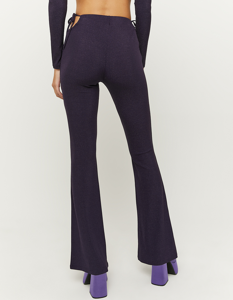 Leggings In Lurex Viola | TALLY WEiJL
